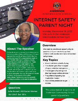Internet Parent Safety Night